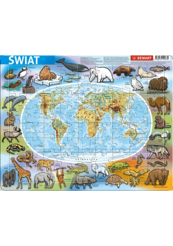 Puzzle ramkowe - Świat fizyczna