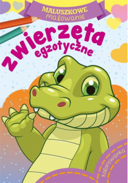 Maluszkowe malowanie. Zwierzęta egzotyczne