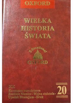 Oxford Wielka Historia Świata tom 20