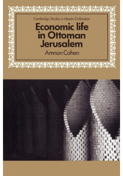 Economic Life in Ottoman Jerusalem