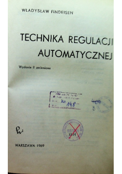 Technika regulacji Automatycznej