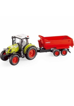 Traktor z przyczepą mówiący