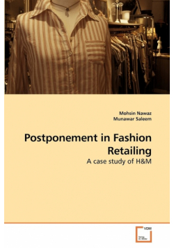 Postponement in Fashion Retailing