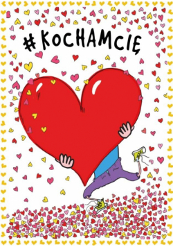 Karnet B6 #Kocham Cię