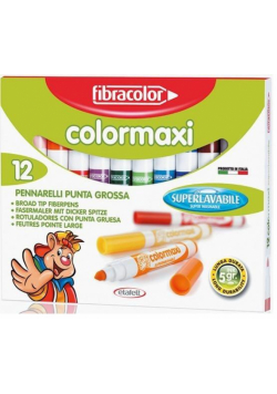 Mazaki Colormaxi 12 kol. FIBRACOLOR