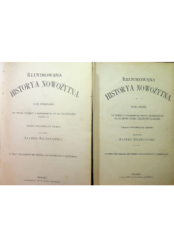 Illustrowana historya nowożytna tom 1 i 2