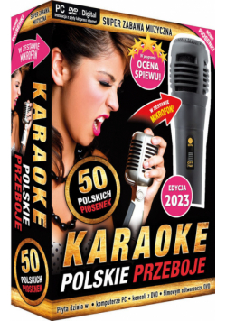 Karaoke Polskie Przeboje edycja 2023 z mikrofonem (PC-DVD)