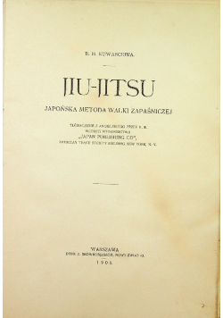 Jiu Jitsu 1906 r.