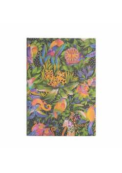 Kalendarz Paperblanks 2024 Jungle Song Midi tygodniowy HOR