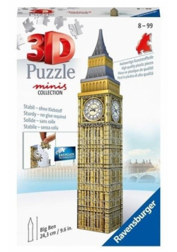 Puzzle 3D 54 Mini budynki: Big Ben