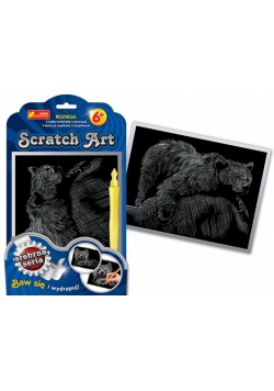 Scratch Art. Srebrna seria - Niedźwiedź