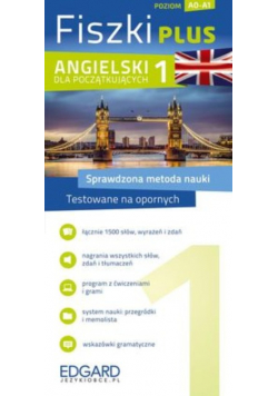 Fiszki PLUS Angielski dla początkujących 1
