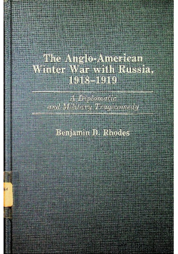The Anglo American Winter War with Russia 1918 1919