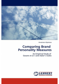 Comparing Brand   Personality Measures
