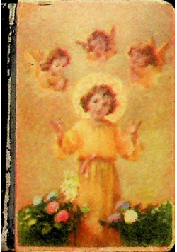 Anioł stróż zbiór modlitw Miniatura 1949 r.