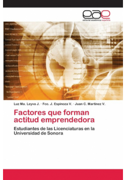 Factores que forman actitud emprendedora