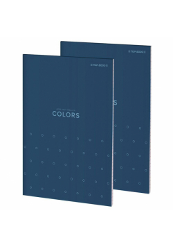 Blok notatnikowy A5/100K Colors (5szt)