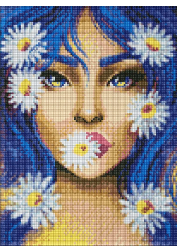Diamentowa mozaika - Rumiankowy nastrój 30x40cm