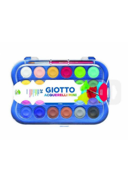 Farby akwarelowe w pastylkach 24 kolory GIOTTO