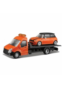 Street Fire Transport W Mini Cooper S 1:43 BBURAGO