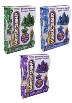 Kinetic Sand - połyskujący piasek 454g