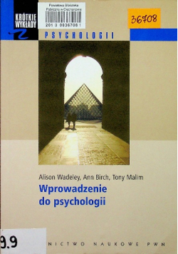Krótkie wykłady z psychologii Wprowadzenie do psychologii