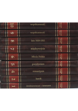 Literatura Polska 9 tomów