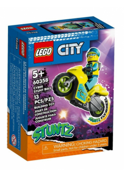 LEGO(R) CITY 60358 Cybermotocykl kaskaderski