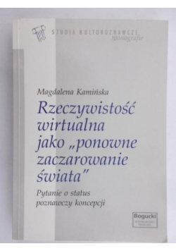 Kamińska Magdalena  -  Rzeczywistość wirtualna