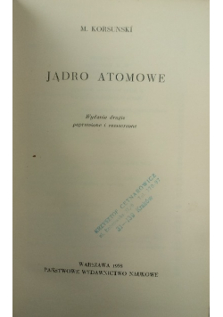 Jądro atomowe