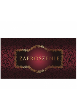 Zaproszenia Style nr 03 (opakowanie 10 szt)