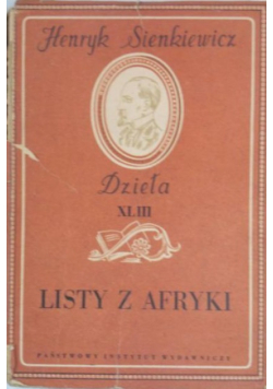 Listy z Afryki 1949 r.