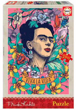 Puzzle 500 Viva La Vida, Frida Kahlo G3