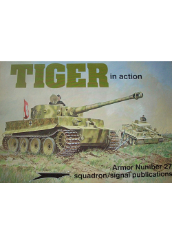 Tiger in action