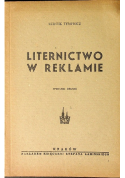 Liternictwo w Reklamie 1946 r.