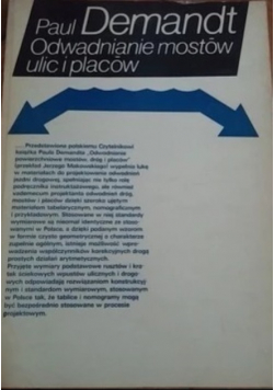 Odwadnianie mostów ulic i placów