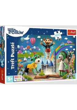 Puzzle 100 Bajkowy wieczór z Treflikami TREFL