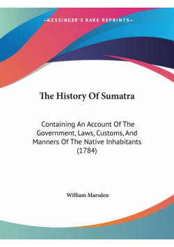 The History Of Sumatra