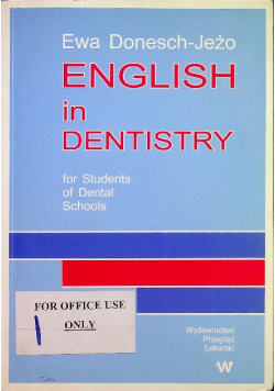 English in dentistry