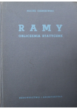 Ramy Obliczenia statyczne