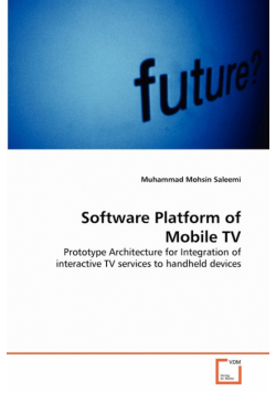Software Platform of Mobile TV