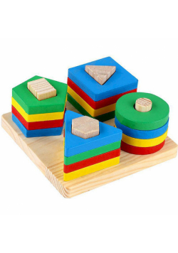 Sorter Drewniany SMILY PLAY