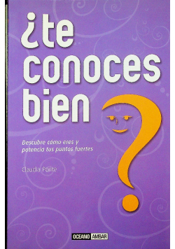 Te conoces bien