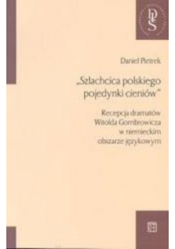 Szlachcica polskiego pojedynki cieniów