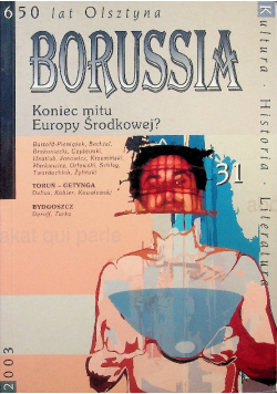 Borussia Nr 31 kultura historia literatura