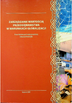 Zarządzanie wartością przedsiębiorstwa w warunkach globalizacji