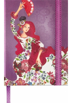 Notatnik ozdobny 0022-01 FLAMENCO Alegrias