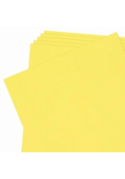 Karton ozdobny A1 cytrynowy 180g 20szt