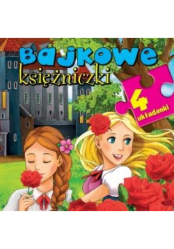 4 układanki - Bajkowe księżniczki