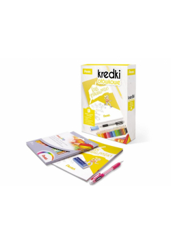 Zestaw Kurs Rysowania+ kredki 24 kolory PENTEL